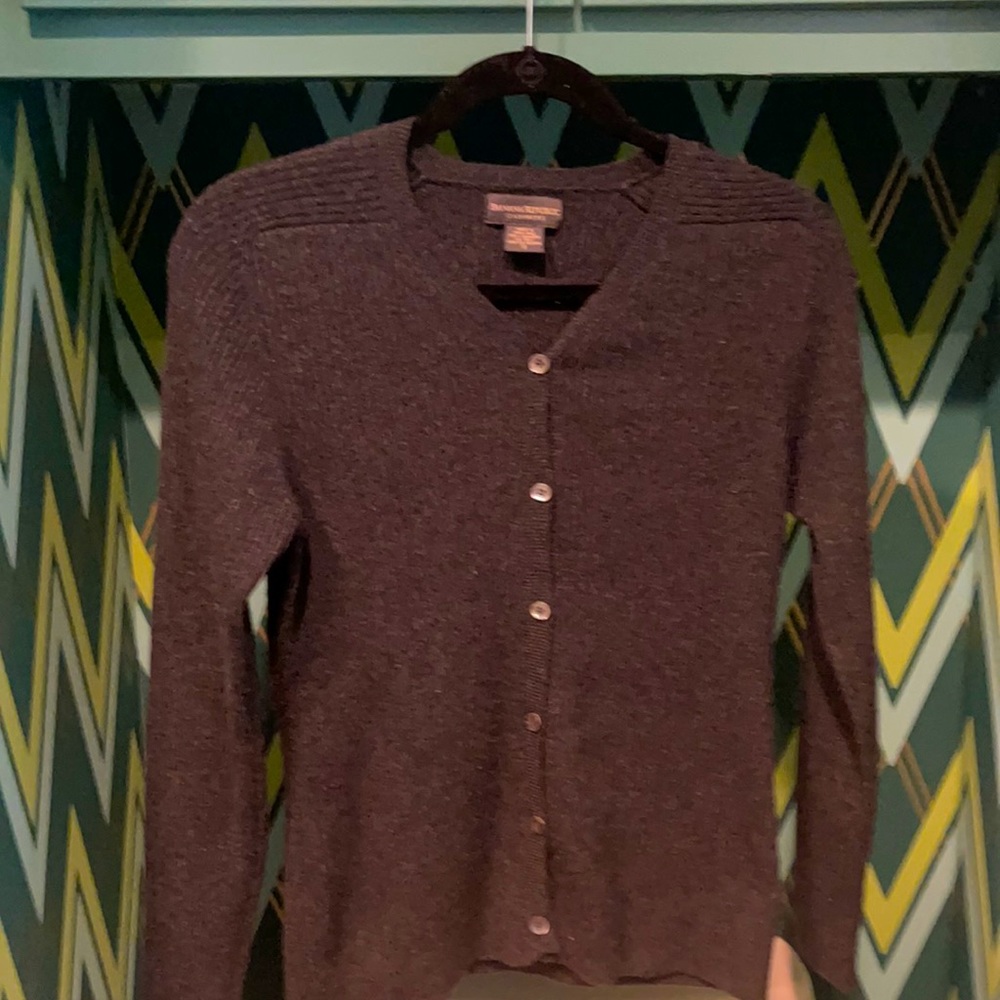 Banana Republic Grey Cashmere Sweater Size S Small